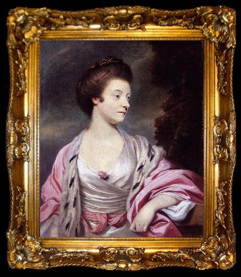 framed  Sir Joshua Reynolds Elizabeth, Lady Amherst, ta009-2